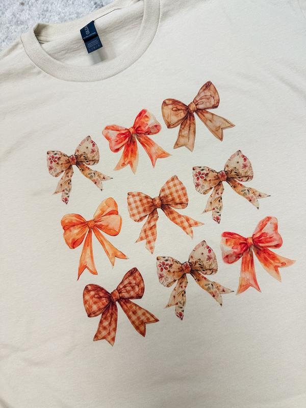 Fall Bows Top T-Shirts, Hoodie, Sweatshirt - T-Shirt, Sweatshirt, Hoodie