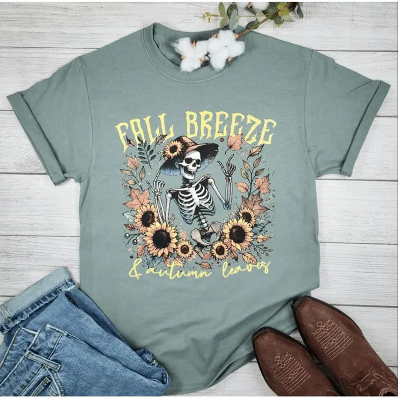 Fall Breeze Autumn Leaves T-Shirts, Hoodie, Sweatshirt - T-Shirt, Sweatshirt, Hoodie