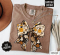 Fall Collage Bow Comfort Colors Shirt Autumn T-Shirts, Hoodie, Sweatshirt - T-Shirt, Sweatshirt, Hoodie