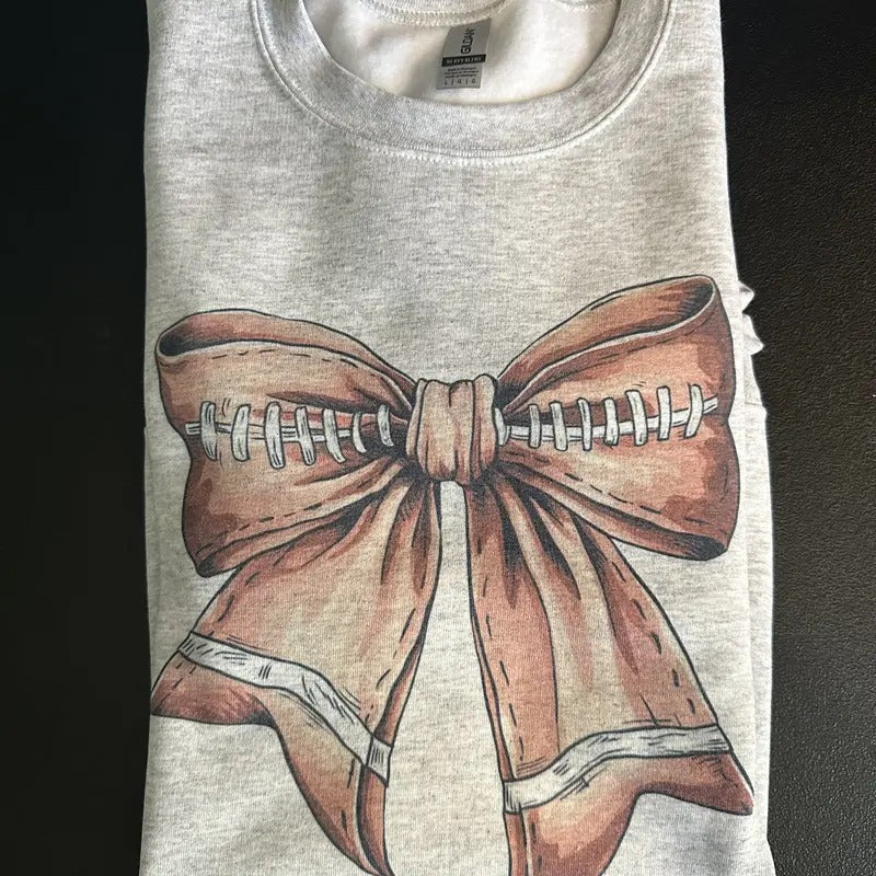 Fall Football Bow Coquette T-Shirts, Hoodie, Sweatshirt - T-Shirt, Sweatshirt, Hoodie