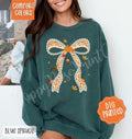 Fall Pumpkin Bow Comfort Colors Coquette Autumn T-Shirts, Hoodie, Sweatshirt - T-Shirt, Sweatshirt, Hoodie