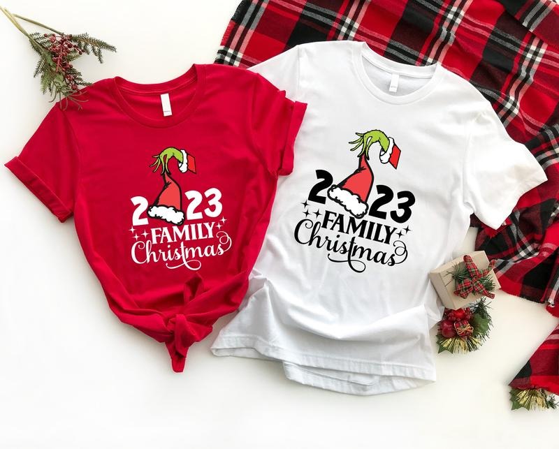 Family 2023 Shirt Matching Family Party Shirt Sibling Xmas Party Xmas Family Gathering Cousins T-Shirts, Hoodie, Sweatshirt - T-Shirt, Sweatshirt, Hoodie