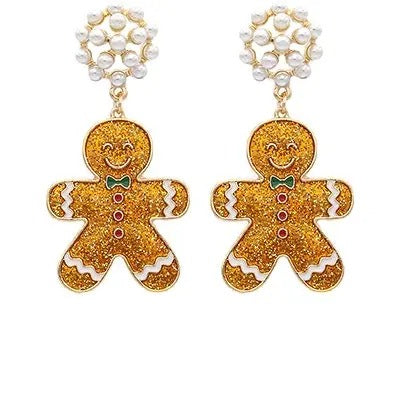 Fancy Gingerbread Glitter Earrings T-Shirts, Hoodie, Sweatshirt - T-Shirt, Sweatshirt, Hoodie