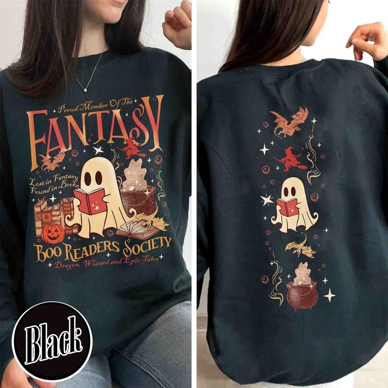 Fantasy Reader Boo Readers Society Shirt Fantasy Dragon Bookish Shirt Fantasy Book Lover Shirt Booook Shirt Boo Read T-Shirts, Hoodie, Sweatshirt - T-Shirt, Sweatshirt, Hoodie