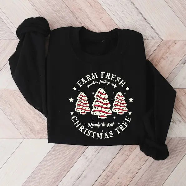 Farm Fresh Tree Shirt Tree Cake Shirt Cake Shirt T-Shirts, Hoodie, Sweatshirt - T-Shirt, Sweatshirt, Hoodie
