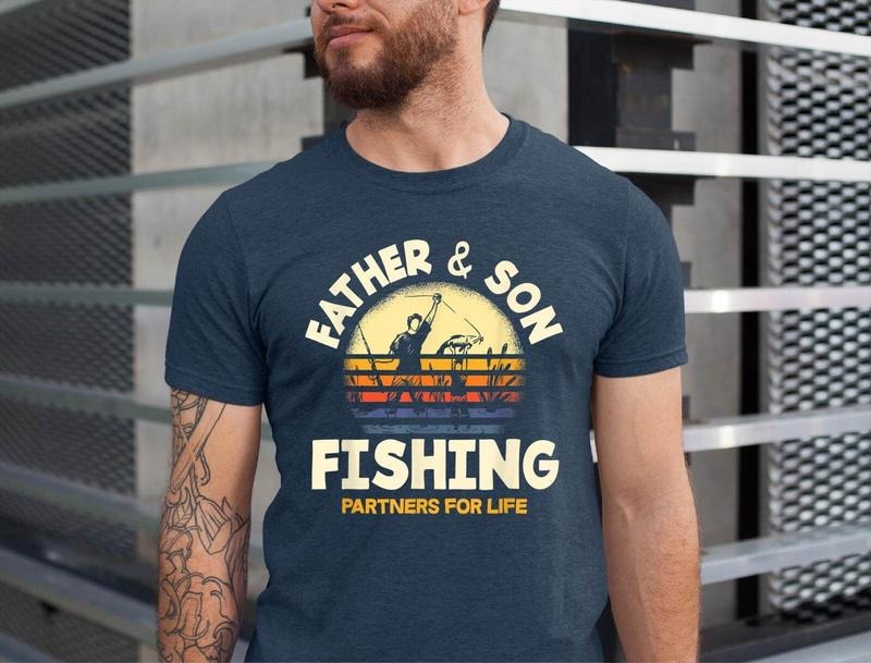 Father Son Fishing Partners Life Shirt Shirt Fishing Dad Shirt Fishing Lover Shirt T-Shirts, Hoodie, Sweatshirt - T-Shirt, Sweatshirt, Hoodie
