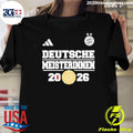 Fc Bayern Munchen Deutsche Meisterinnen 2026 Shirt Unisex T-shirt, Sweatshirt, Hoodie, Long Sleeve Tee - T-Shirt, Sweatshirt, Hoodie
