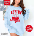 Feelin' Berry Good Comfort Colors Cute Strawberry Bow Coquette Her T-Shirts, Hoodie, Sweatshirt - T-Shirt, Sweatshirt, Hoodie