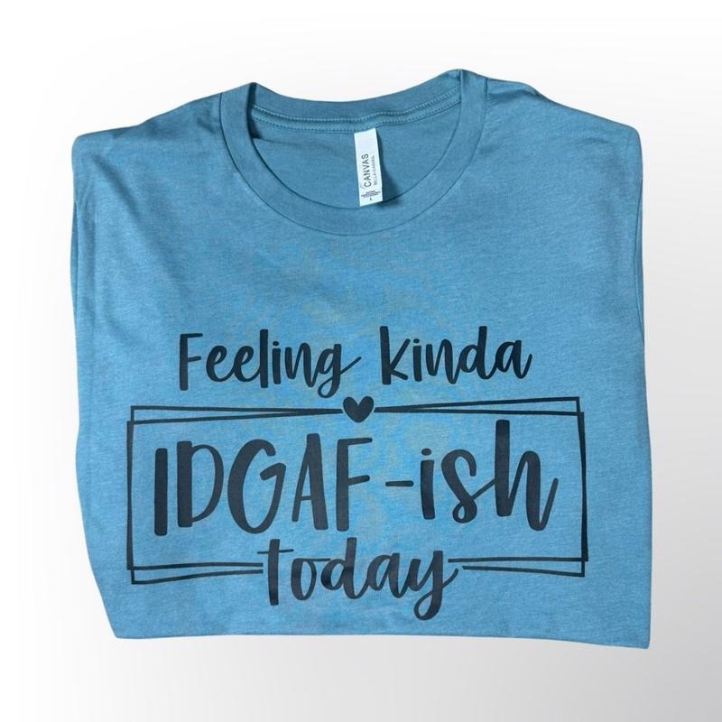 Feeling IDGAFish Today Womenswear Casual Funny T-Shirts, Hoodie, Sweatshirt - T-Shirt, Sweatshirt, Hoodie