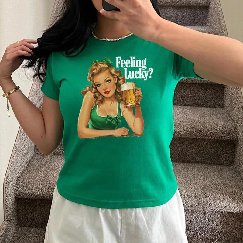 Feeling Lucky Baby Patty'S Day Shirt St Patrick'S Day Baby Irish Drinking Shirt Lucky Charm Baby Paddy'S Day Baby T-Shirts, Hoodie, Sweatshirt - T-Shirt, Sweatshirt, Hoodie