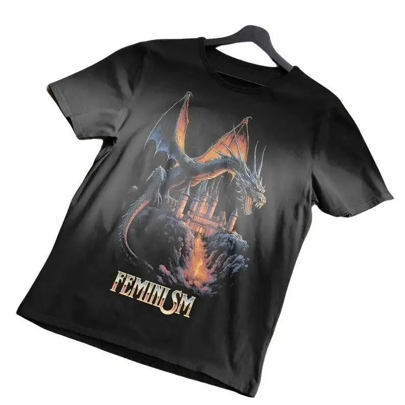 Feminismmm Dragonn Fantasy High Quality Soft Shirt T-Shirts, Hoodie, Sweatshirt - T-Shirt, Sweatshirt, Hoodie