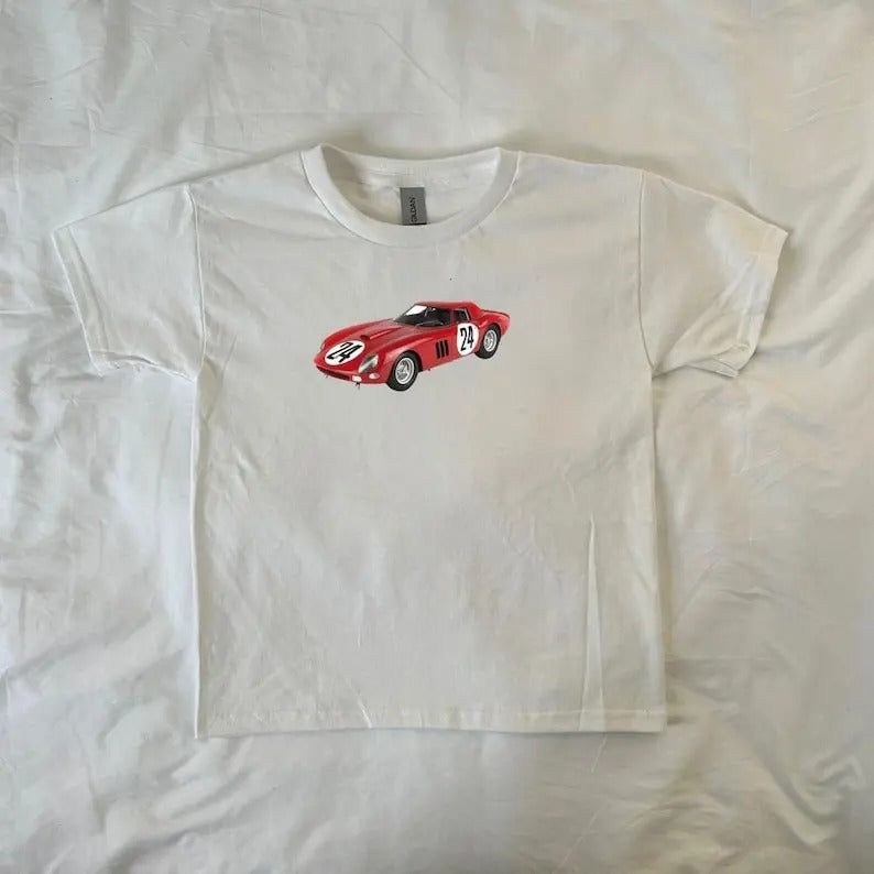 Ferrari Car Baby Racing Vintage Car Lovers Y2k Pinterest Retro Race Car 90s Baby Streetwear Ahs T-Shirts, Hoodie, Sweatshirt - T-Shirt, Sweatshirt, Hoodie