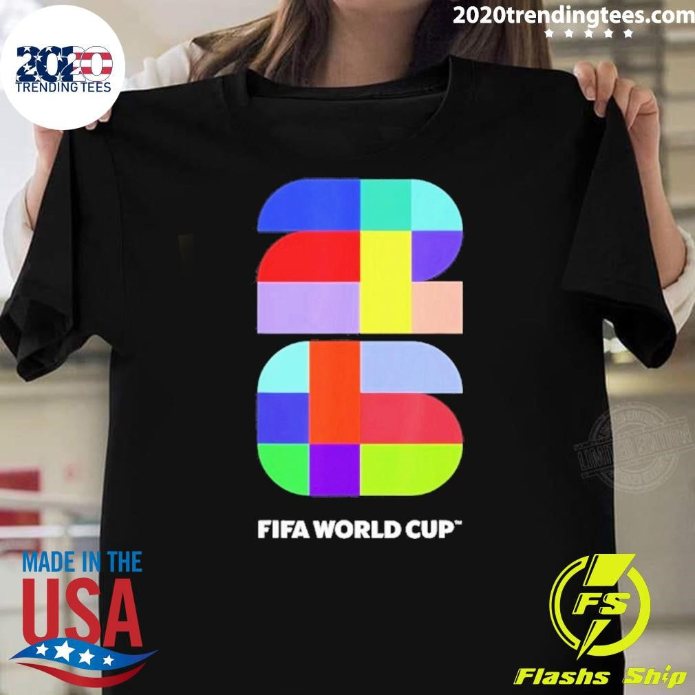 Fifa World Cup26 Event Colors Shirt Unisex T-shirt, Sweatshirt, Hoodie, Long Sleeve Tee - T-Shirt, Sweatshirt, Hoodie