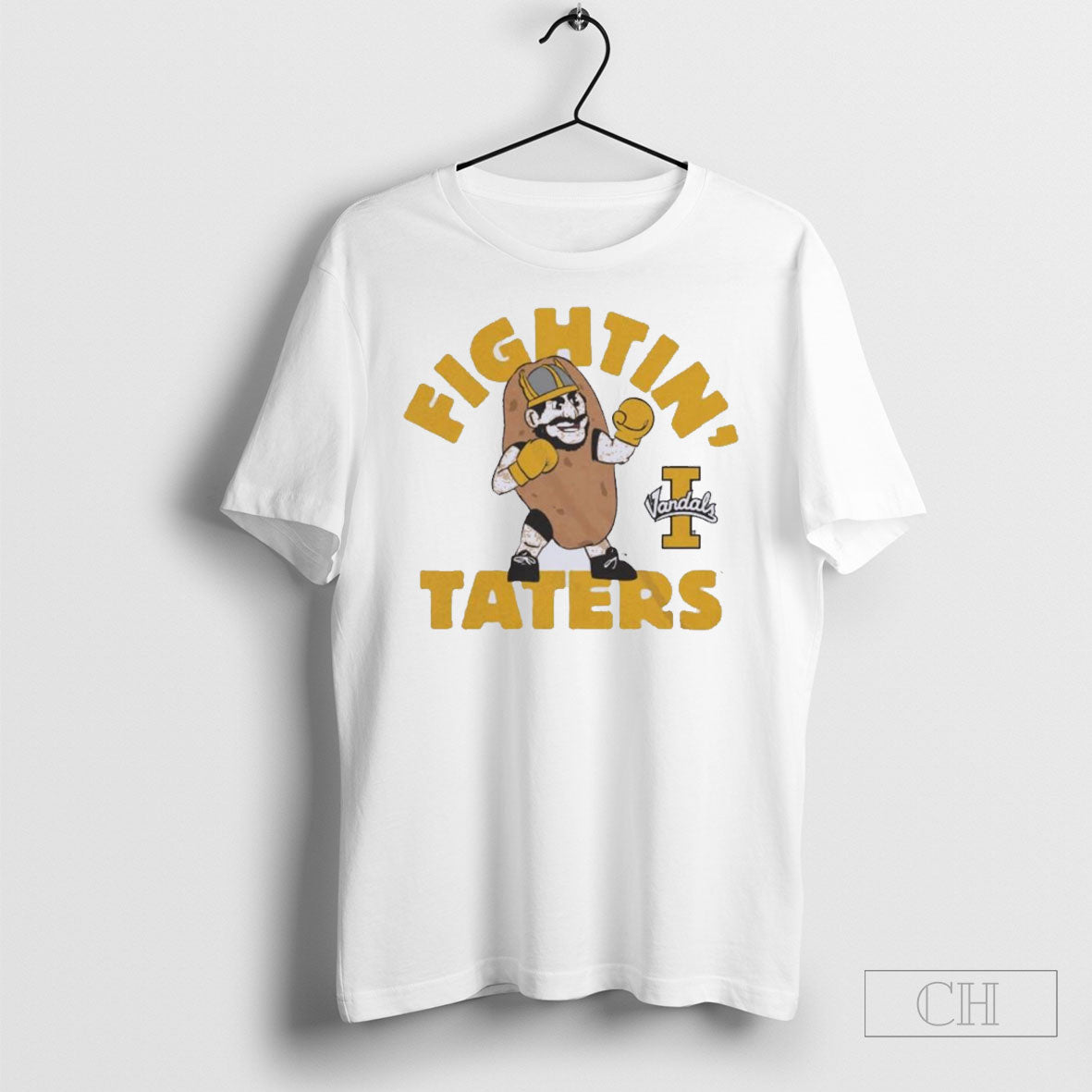 Fightin Taters Idaho Football Mascot Unisex T-shirt, Sweatshirt, Hoodie, Long Sleeve Tee - T-Shirt, Sweatshirt, Hoodie