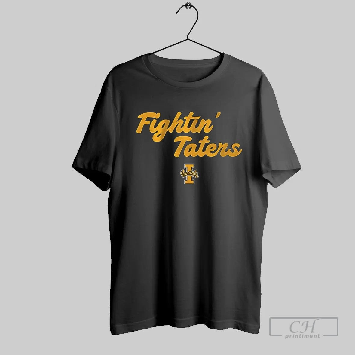 Fightin_ Taters Idaho Vandals Mascot Football Team T Shirt Unisex T-shirt, Sweatshirt, Hoodie, Long Sleeve Tee - T-Shirt, Sweatshirt, Hoodie