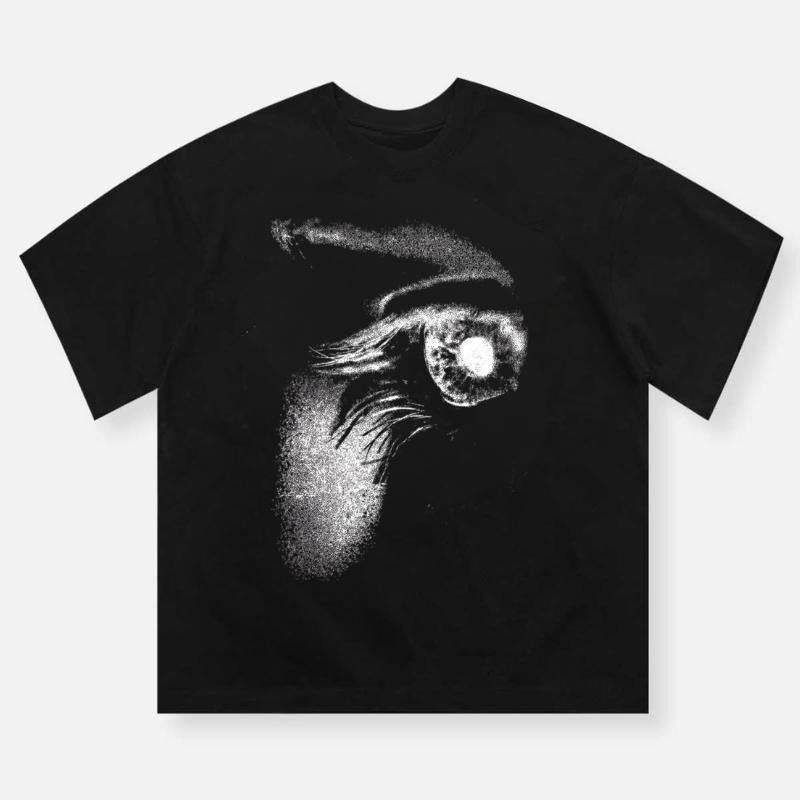 Filmic Vision Print Vintage Y2k Cotton Medium Short Sleeve Casual Streetwear Printed T-Shirts, Hoodie, Sweatshirt - T-Shirt, Sweatshirt, Hoodie