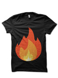 Fire Emoji Black T-Shirts, Hoodie, Sweatshirt - T-Shirt, Sweatshirt, Hoodie