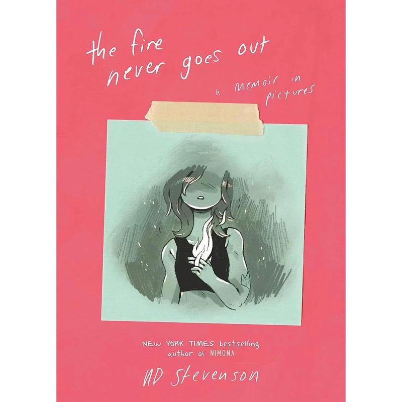 Fire Never Goes Out: Memoir Picture ND Stevenson Paperback Novel T-Shirts, Hoodie, Sweatshirt - T-Shirt, Sweatshirt, Hoodie