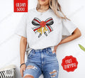 Firefighter Coquette Bow Gildan Bow Cute Plus Sizes T-Shirts, Hoodie, Sweatshirt - T-Shirt, Sweatshirt, Hoodie