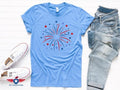 Fireworks Shirt Patriotic Shirt 4th July Shirt American Flag Shirt Fourth July USA Flag Shirt Family Shirt Stars Stripes T-Shirts, Hoodie, Sweatshirt - T-Shirt, Sweatshirt, Hoodie