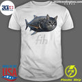 Fish X Cat Fih Funny Shirt Unisex T-shirt, Sweatshirt, Hoodie, Long Sleeve Tee - T-Shirt, Sweatshirt, Hoodie