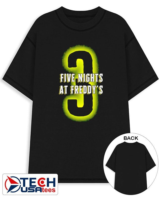 Five Nights at Freddys 3 shirt Unisex T-shirt, Sweatshirt, Hoodie, Long Sleeve Tee - T-Shirt, Sweatshirt, Hoodie