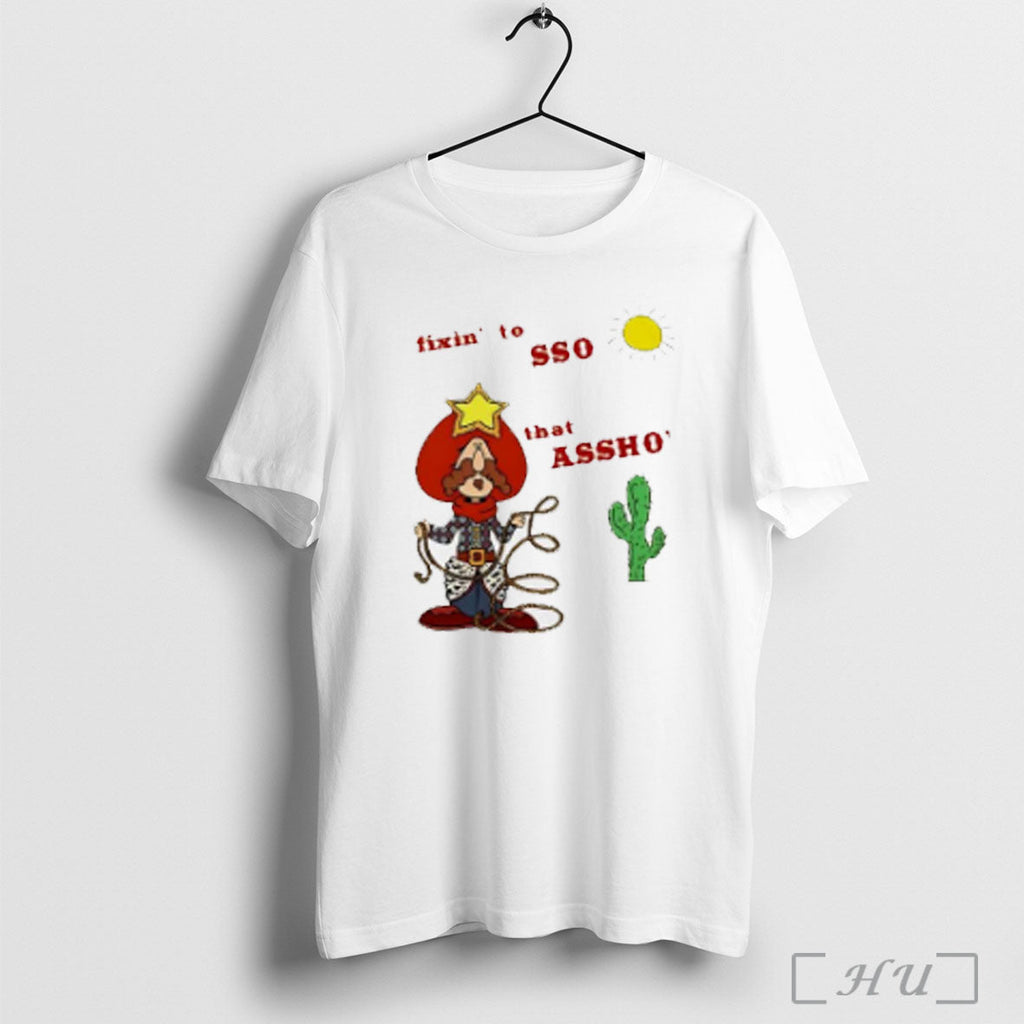 Fixin To Lasso That Assho Cowboy Reto Graphic T Shirt Unisex T-shirt, Sweatshirt, Hoodie, Long Sleeve Tee - T-Shirt, Sweatshirt, Hoodie