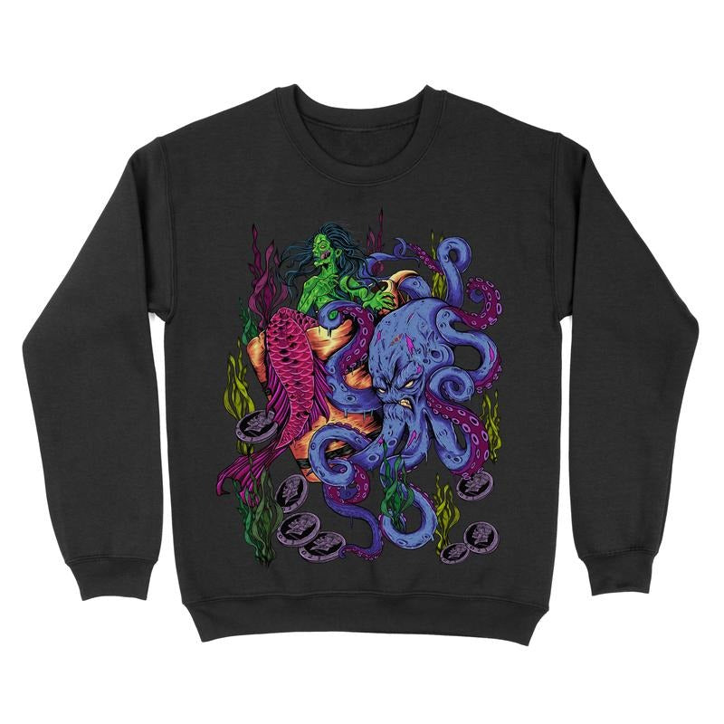 Fleece Zombie Mermaid T-Shirts, Hoodie, Sweatshirt - T-Shirt, Sweatshirt, Hoodie