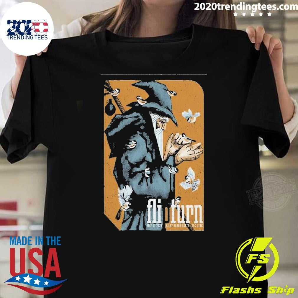 Flipturn May 17 2026, Salt Lake City Ut Poster Shirt Unisex T-shirt, Sweatshirt, Hoodie, Long Sleeve Tee - T-Shirt, Sweatshirt, Hoodie