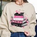 Floral Book Stack Book Lover Retro Bookish Cute Reading Fantasy Romance Crime Smut Boho Librarian Reader T-Shirts, Hoodie, Sweatshirt - T-Shirt, Sweatshirt, Hoodie