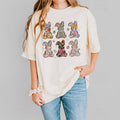 Floral Bunny Easter Shirt Vintage Spring Bunny Pastel Easter Cute Retro Bunny Shirt T-Shirts, Hoodie, Sweatshirt - T-Shirt, Sweatshirt, Hoodie