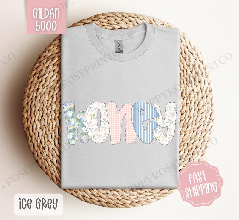 Floral Honey Gildan Shirt Cute Spring Grandma Coquette Honey T-Shirts, Hoodie, Sweatshirt - T-Shirt, Sweatshirt, Hoodie