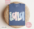 Floral Lala Comfort Colors Shirt Cute Spring Grandma Coquette T-Shirts, Hoodie, Sweatshirt - T-Shirt, Sweatshirt, Hoodie