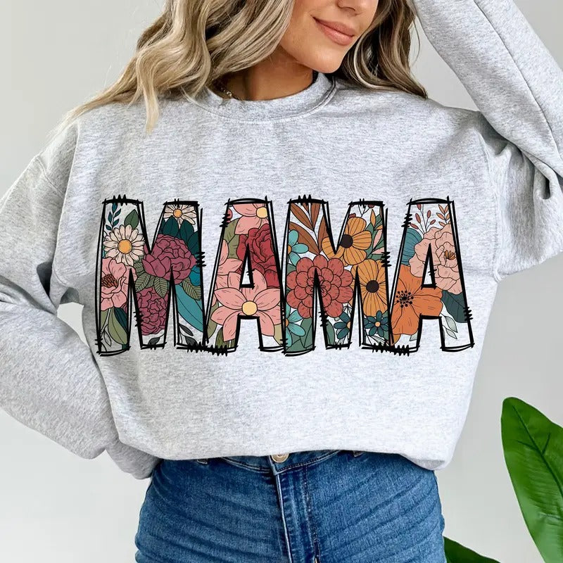 Floral Mama Png Mama Flower Png Mama Flower Png Mama Floral Mama Groovy Png Mama Groovy Mama Floral Mama Png TK43GN T-Shirts, Hoodie, Sweatshirt - T-Shirt, Sweatshirt, Hoodie