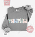 Floral Mawmaw Comfort Colors Cute Spring Grandma Coquette Mawmaw T-Shirts, Hoodie, Sweatshirt - T-Shirt, Sweatshirt, Hoodie