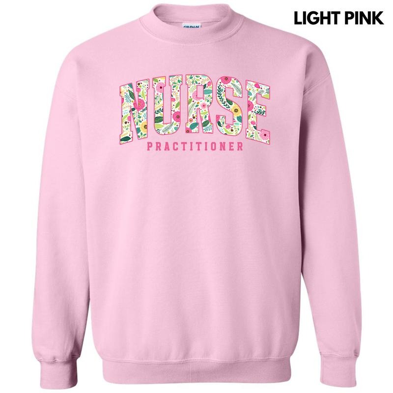 Floral Nurse Practitioner 'NLB' T-Shirts, Hoodie, Sweatshirt - T-Shirt, Sweatshirt, Hoodie