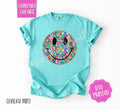 Floral Smiley Comfort Colors Shirt Cute Summer Flower Her T-Shirts, Hoodie, Sweatshirt - T-Shirt, Sweatshirt, Hoodie