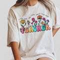 Floral Teacher Shirts Wildflowers Teacher Shirt Teacher Appreciation Comfort Shirt Teacher Teach Them Love Them Watch Them Grow Teacher Back School Shirt Teacher Appreciation Best Teacher Shirt Preschool Shirt Top T-Shirts, Hoodie, Sweatshirt - T-Shirt, Sweatshirt, Hoodie