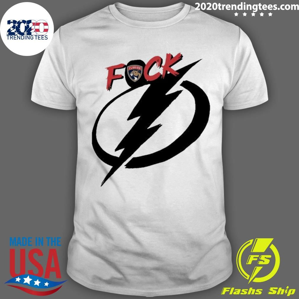 Florida Panthers Fuck Tampa Bay Lightning Shirt Unisex T-shirt, Sweatshirt, Hoodie, Long Sleeve Tee - T-Shirt, Sweatshirt, Hoodie