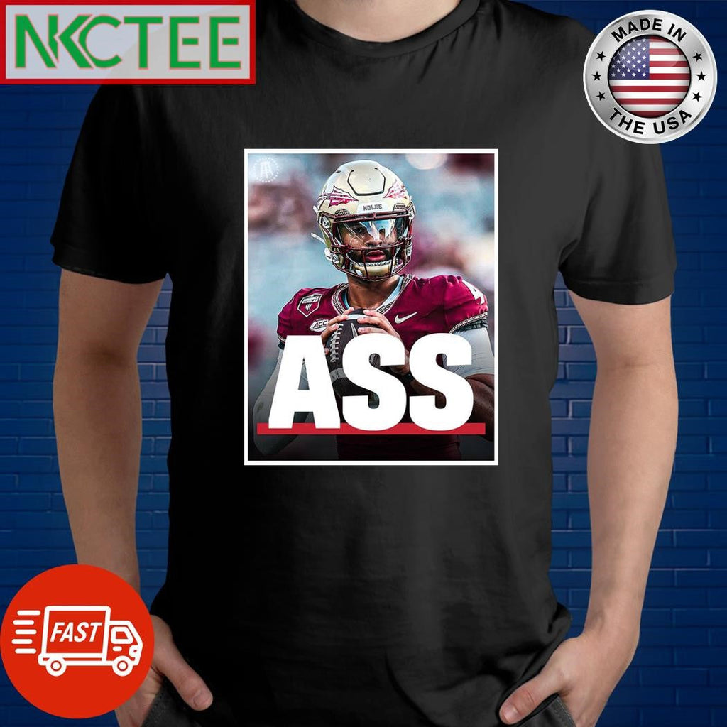 Florida State DJ Uiagalelei ass shirt Unisex T-shirt, Sweatshirt, Hoodie, Long Sleeve Tee - T-Shirt, Sweatshirt, Hoodie