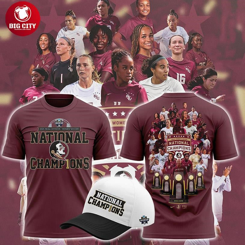 Florida State Seminoles Womens National Champions 2025 Two Sided Shirt Unisex T-shirt, Sweatshirt, Hoodie, Long Sleeve Tee - T-Shirt, Sweatshirt, Hoodie