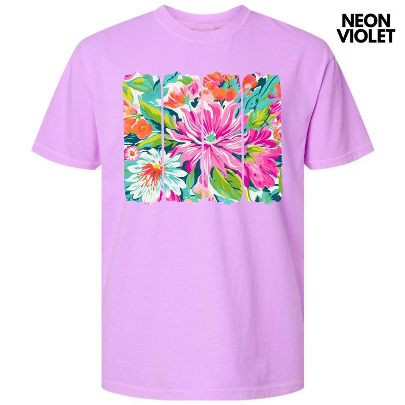 Flower Artwork Comfort Colors 'NLB' T-Shirts, Hoodie, Sweatshirt - T-Shirt, Sweatshirt, Hoodie