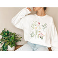 Flowers Her Jumper Spring Concept Sweat Wild Meadow Flower Nature Top Floral Botanical T-Shirts, Hoodie, Sweatshirt - T-Shirt, Sweatshirt, Hoodie