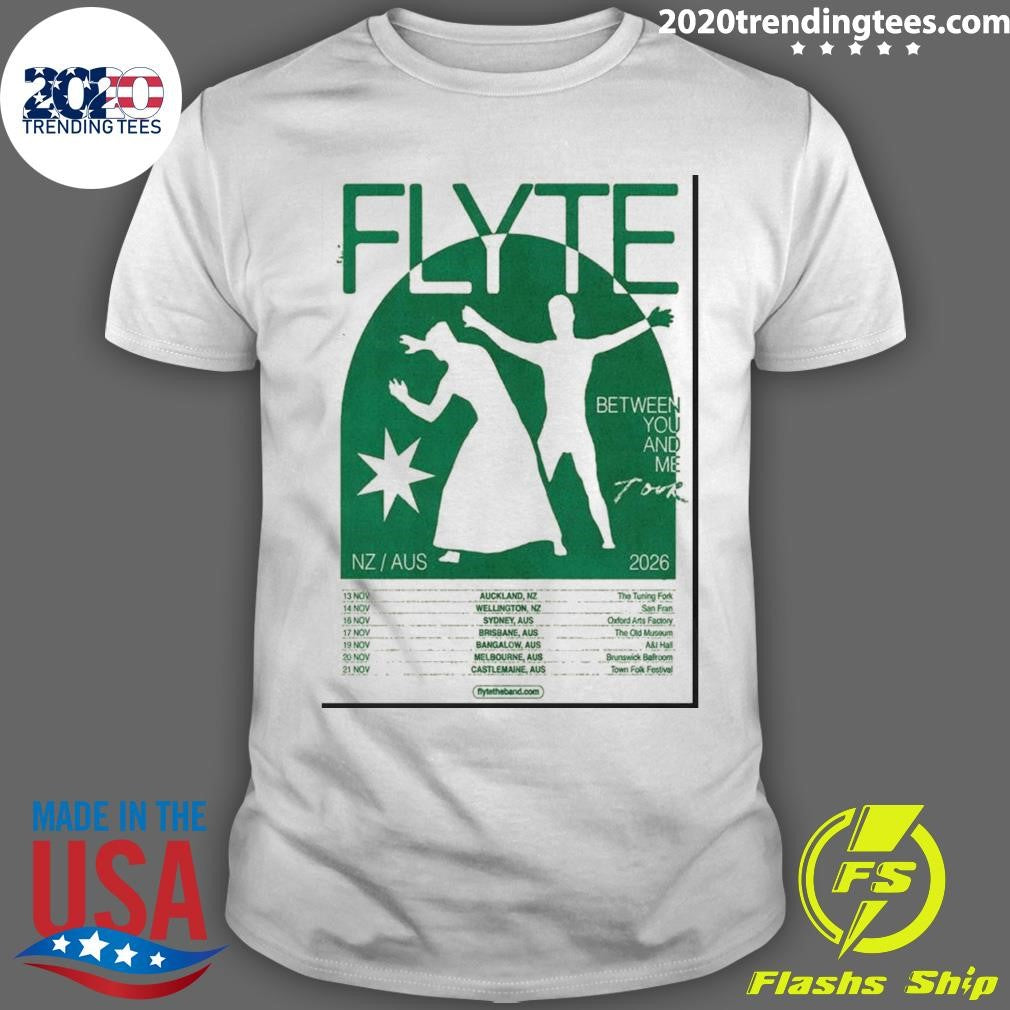 Flyte World Tour 2026 Poster Shirt Unisex T-shirt, Sweatshirt, Hoodie, Long Sleeve Tee - T-Shirt, Sweatshirt, Hoodie