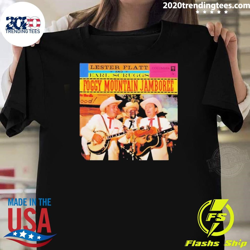 Foggy Mountain Jamboree Lester Flatt And Earl Scruggs Shirt Unisex T-shirt, Sweatshirt, Hoodie, Long Sleeve Tee - T-Shirt, Sweatshirt, Hoodie