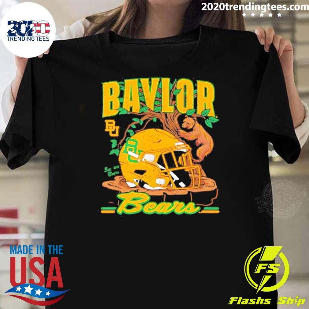 Football Baylor Bears Vintage Helmet Shirt Unisex T-shirt, Sweatshirt, Hoodie, Long Sleeve Tee - T-Shirt, Sweatshirt, Hoodie