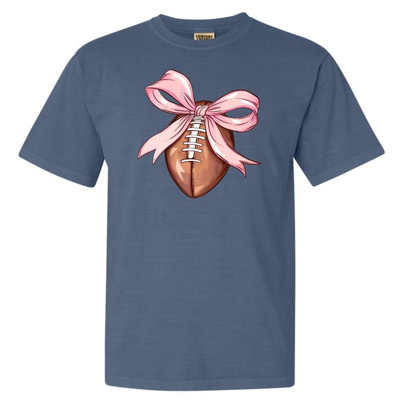 Football Coquette Comfort Colors 'NLB' T-Shirts, Hoodie, Sweatshirt - T-Shirt, Sweatshirt, Hoodie