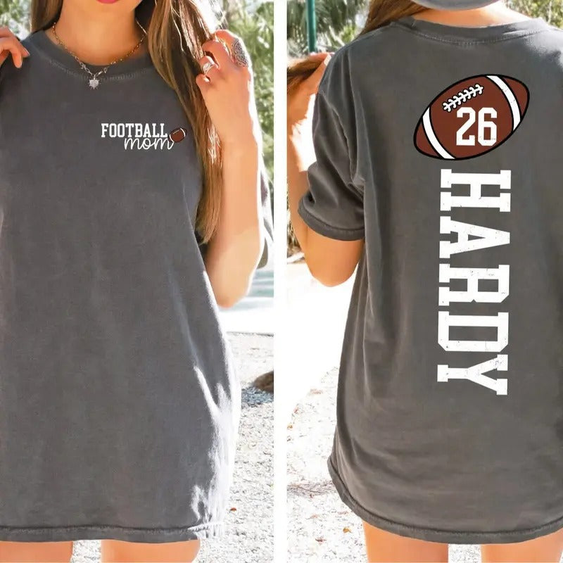 Football Mom Shirt Cute Football Season Mama Shirt Football Lover Mom Shirt Mom Top Womenswear Comfort Streetwear T-Shirts, Hoodie, Sweatshirt - T-Shirt, Sweatshirt, Hoodie