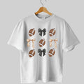 Football Coquette Bow Social Club Football . Classic Collar T-Shirts, Hoodie, Sweatshirt - T-Shirt, Sweatshirt, Hoodie