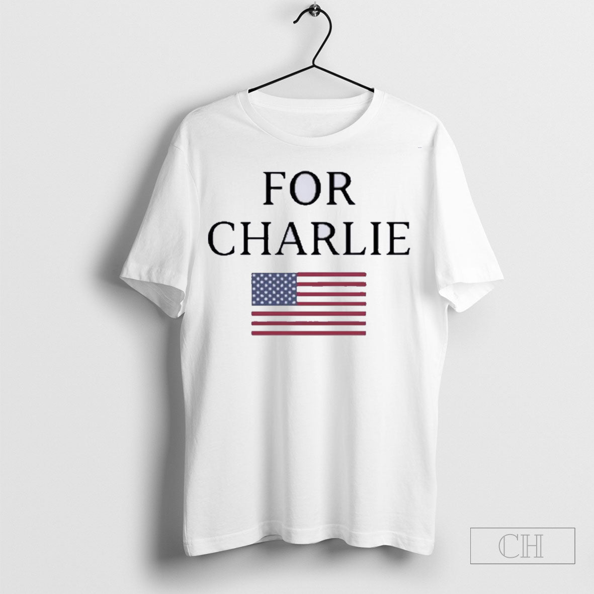 For Charlie Kirk Flag Unisex T-shirt, Sweatshirt, Hoodie, Long Sleeve Tee - T-Shirt, Sweatshirt, Hoodie